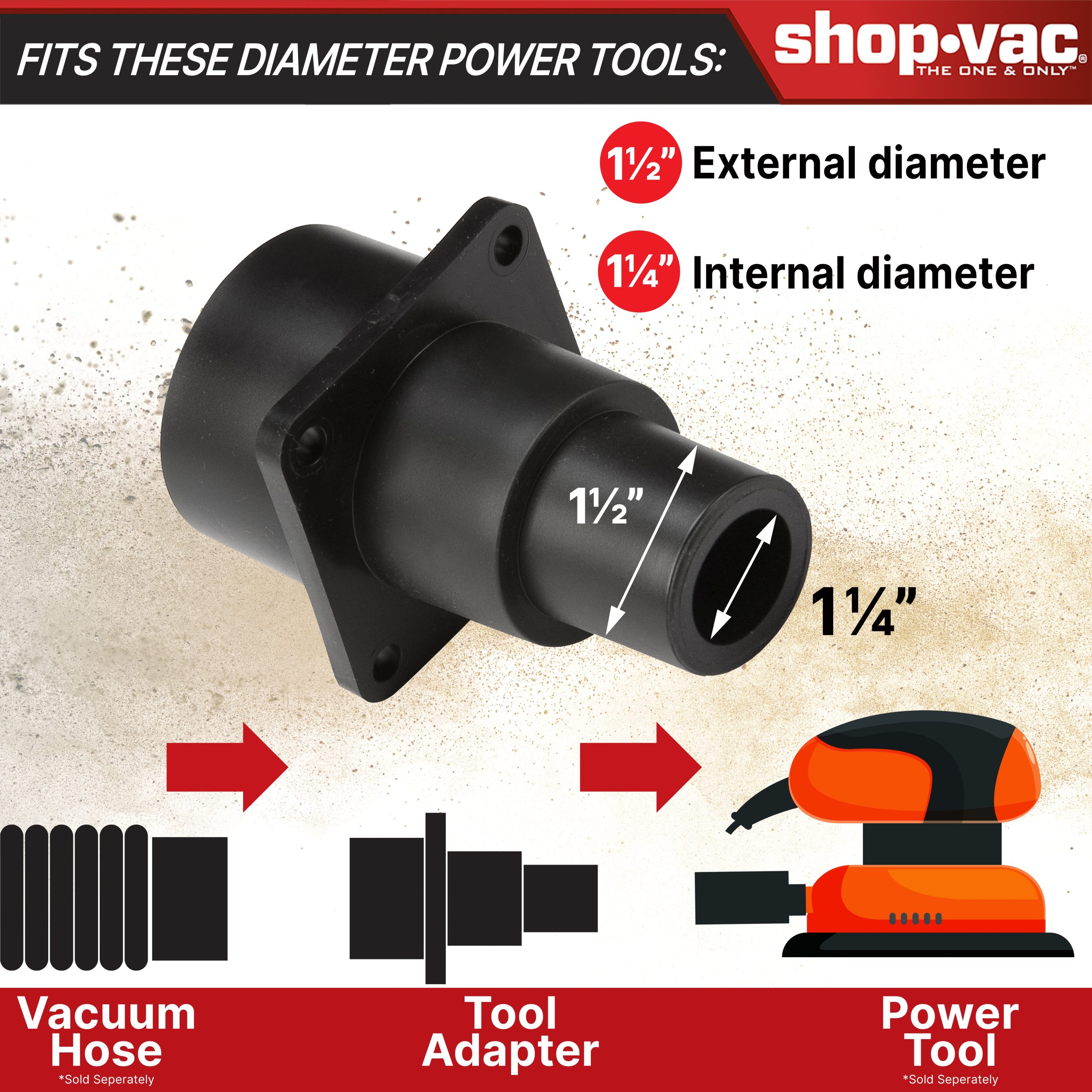 Shop-Vac® Universal Adapter - Image 5