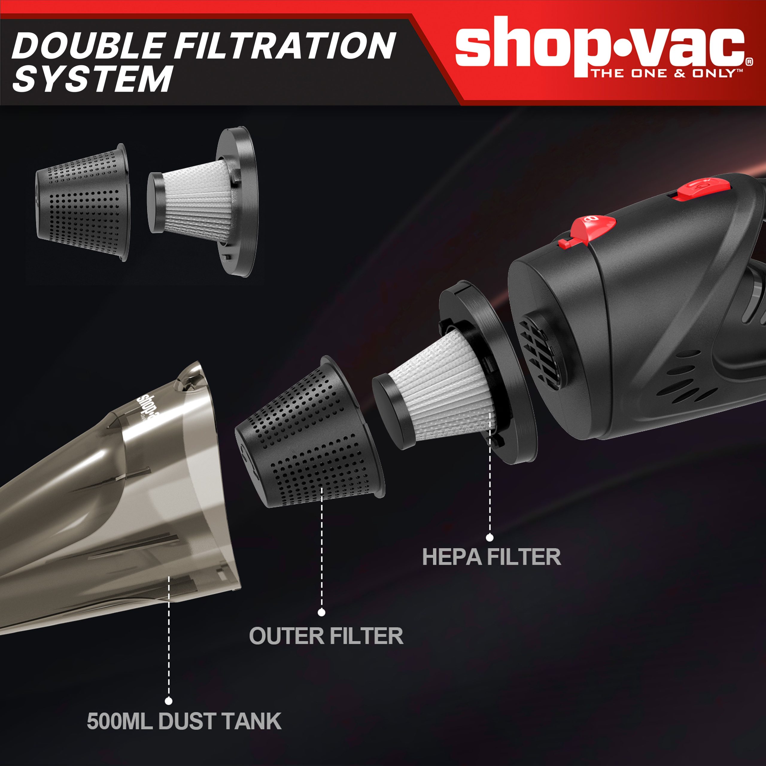 Shop-Vac® DC 12V Handheld Car Vacuum Cleaner - Image 4
