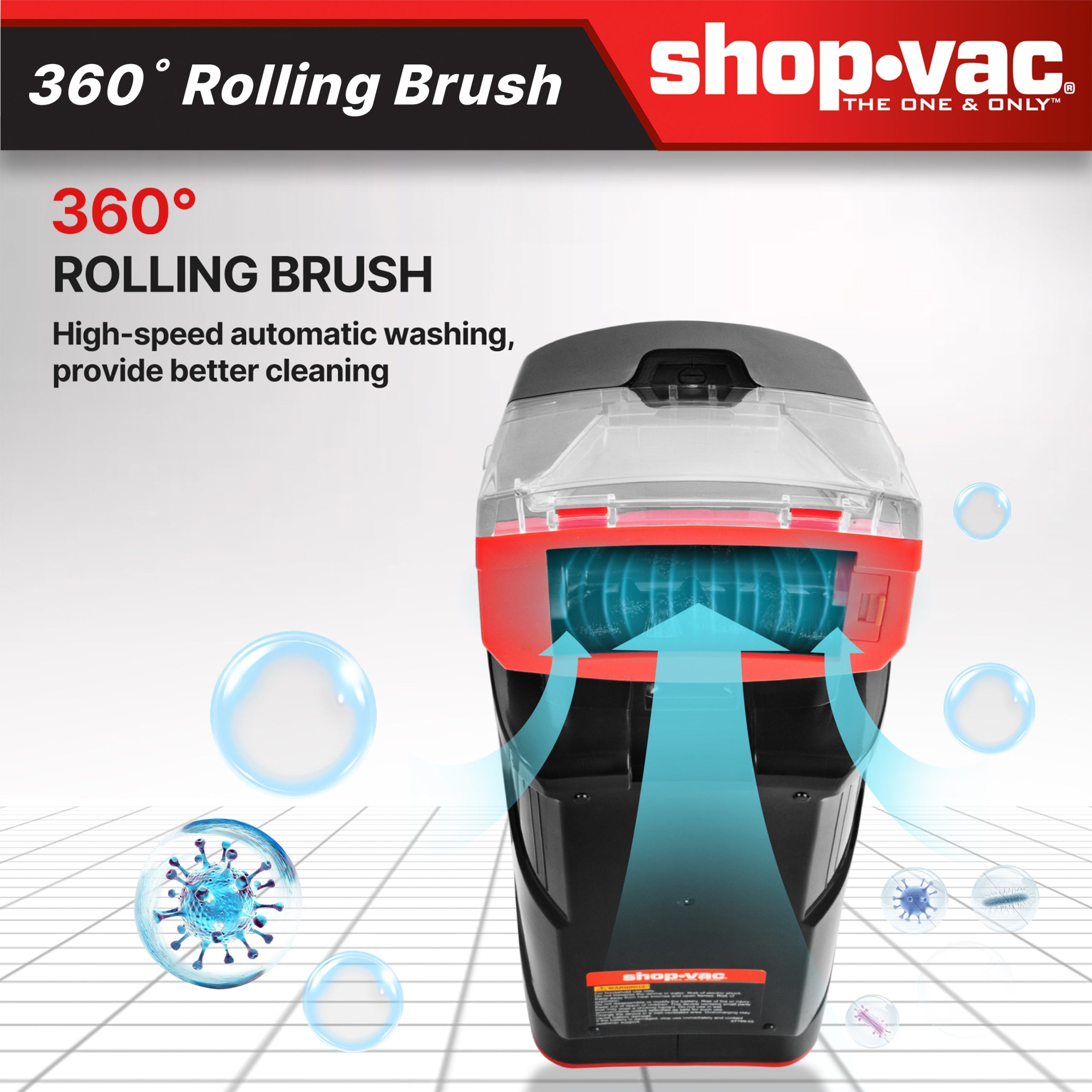Shop-Vac® 3-in-1 Cordless Spot Cleaner - Image 6