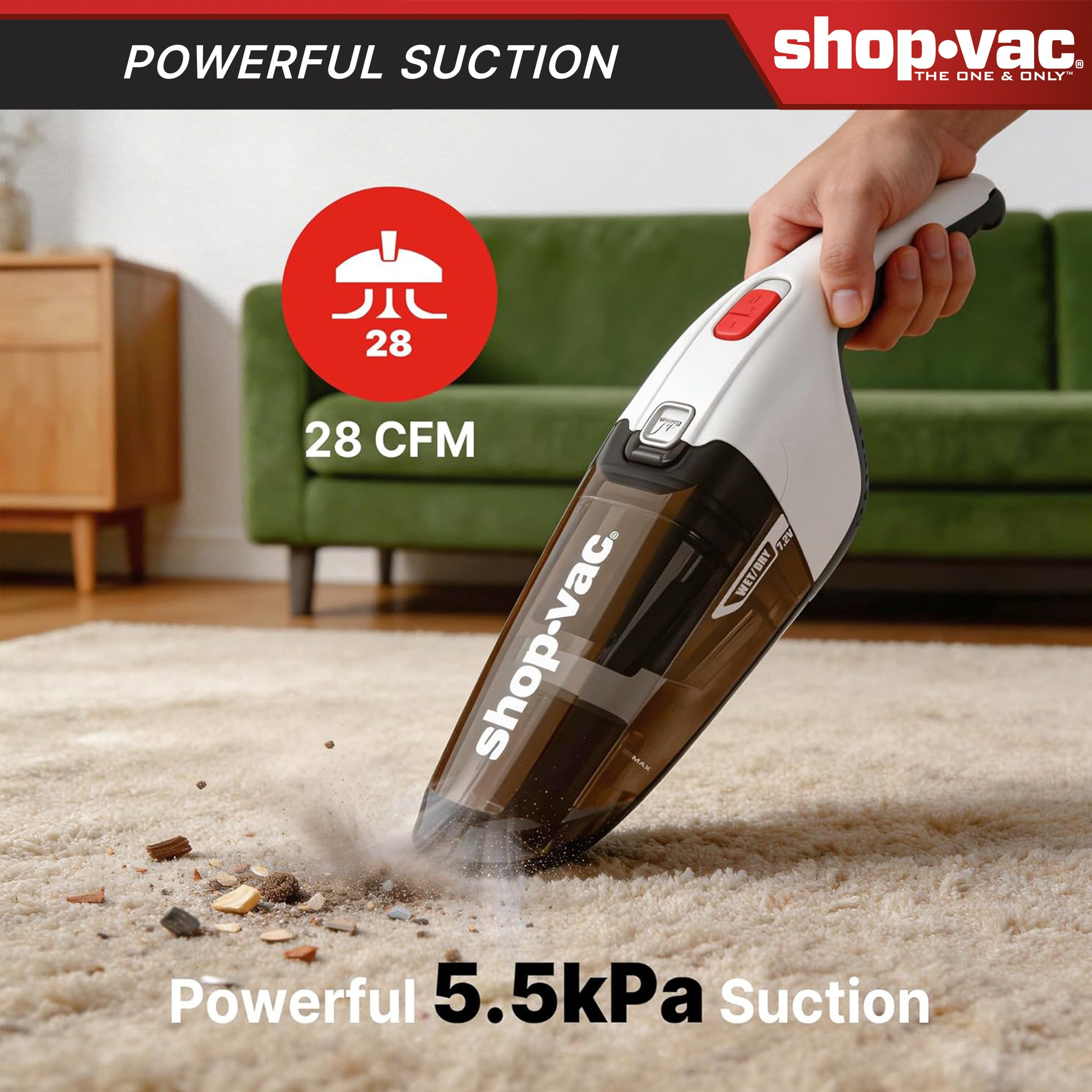 Shop-Vac® Wet/Dry Handheld Vacuum - Image 5