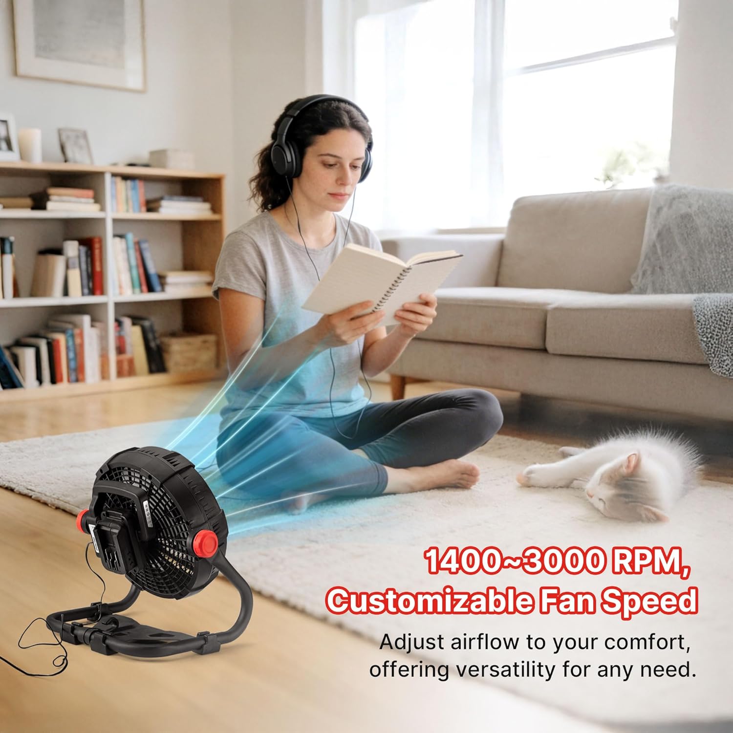 Shop-Vac® 12-Inch Portable Fan - Image 4