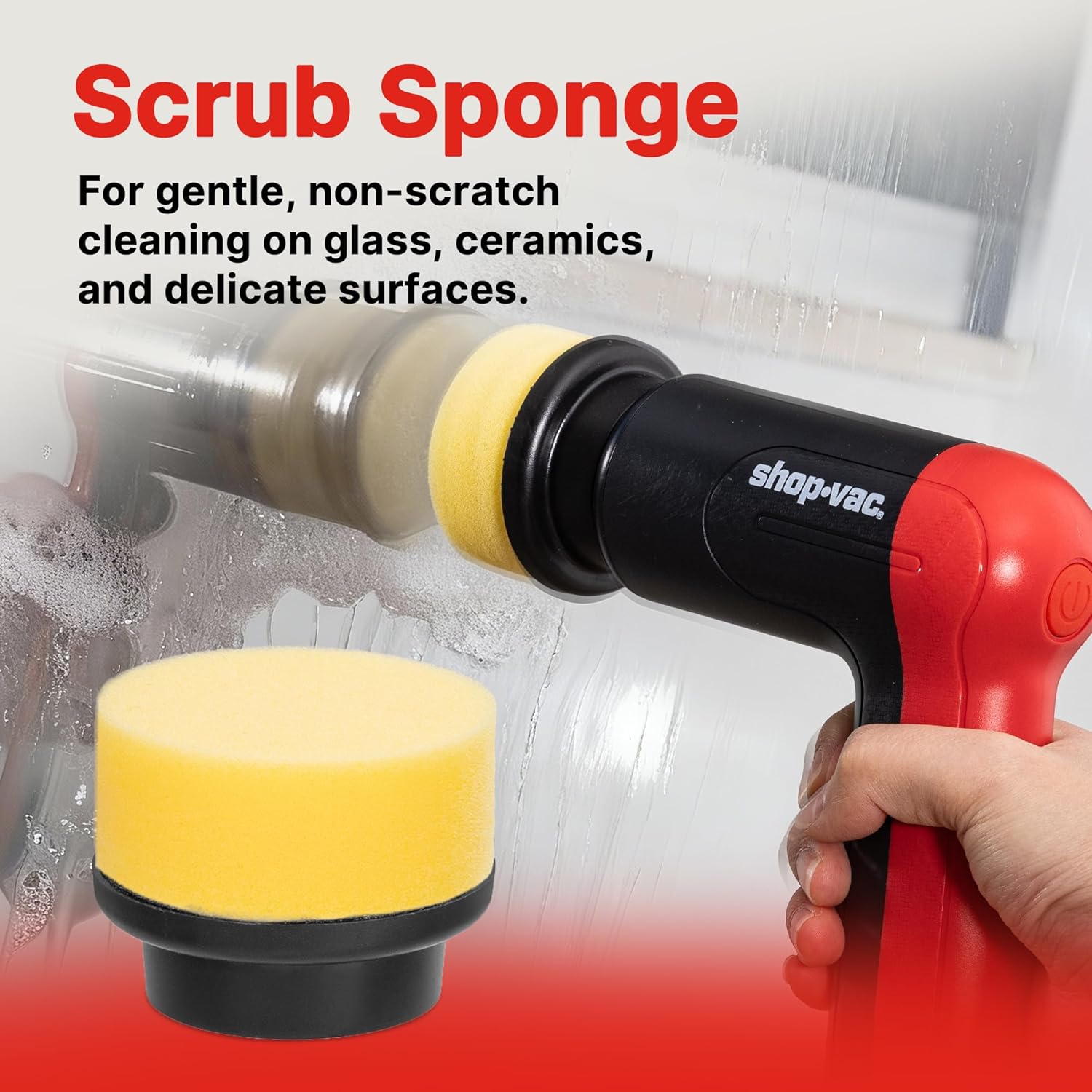 Shop-Vac® Cordless Tile Scrubber Replacement Pad & Brush Kit - Image 6