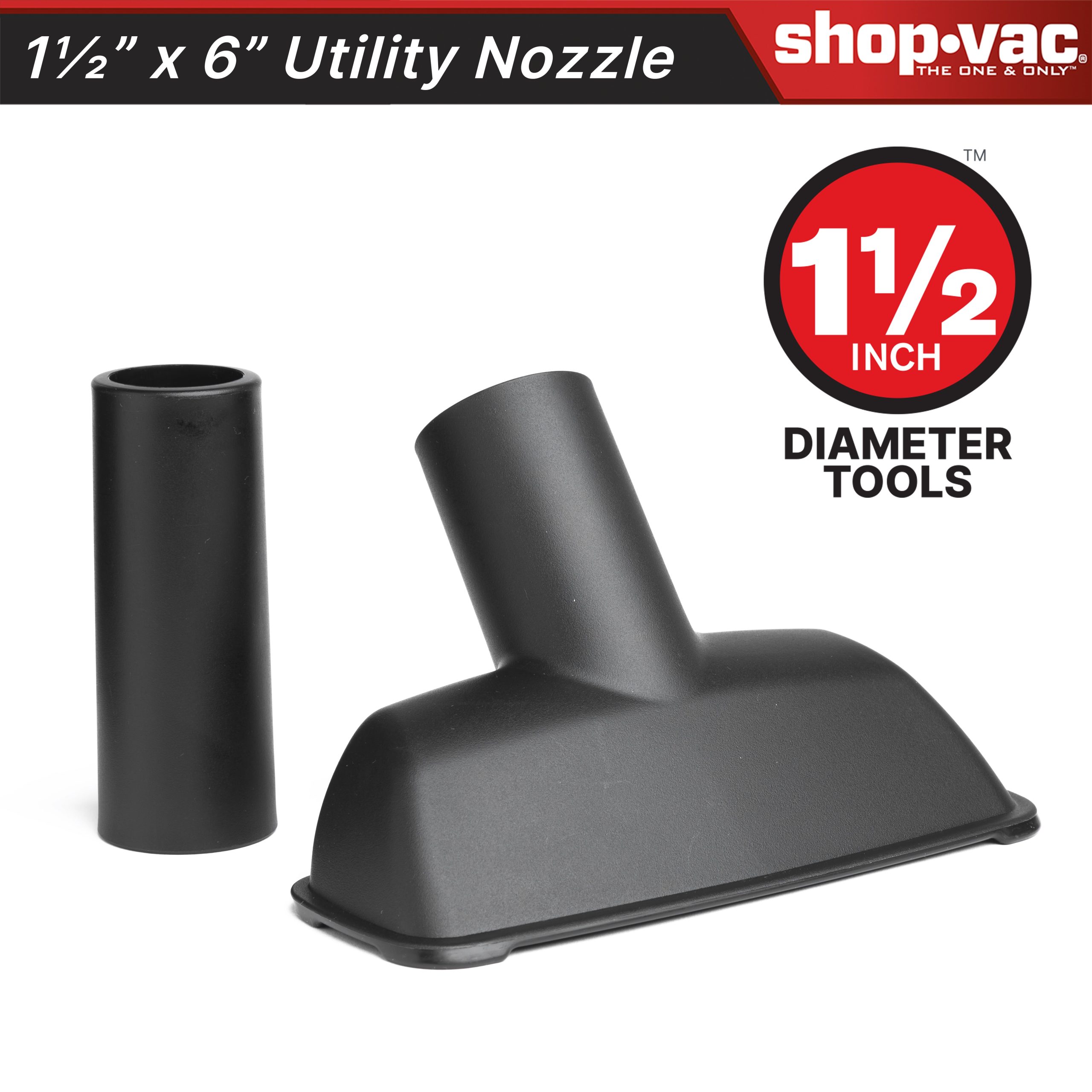 Shop-Vac® 1.5 Inch Utility Nozzle