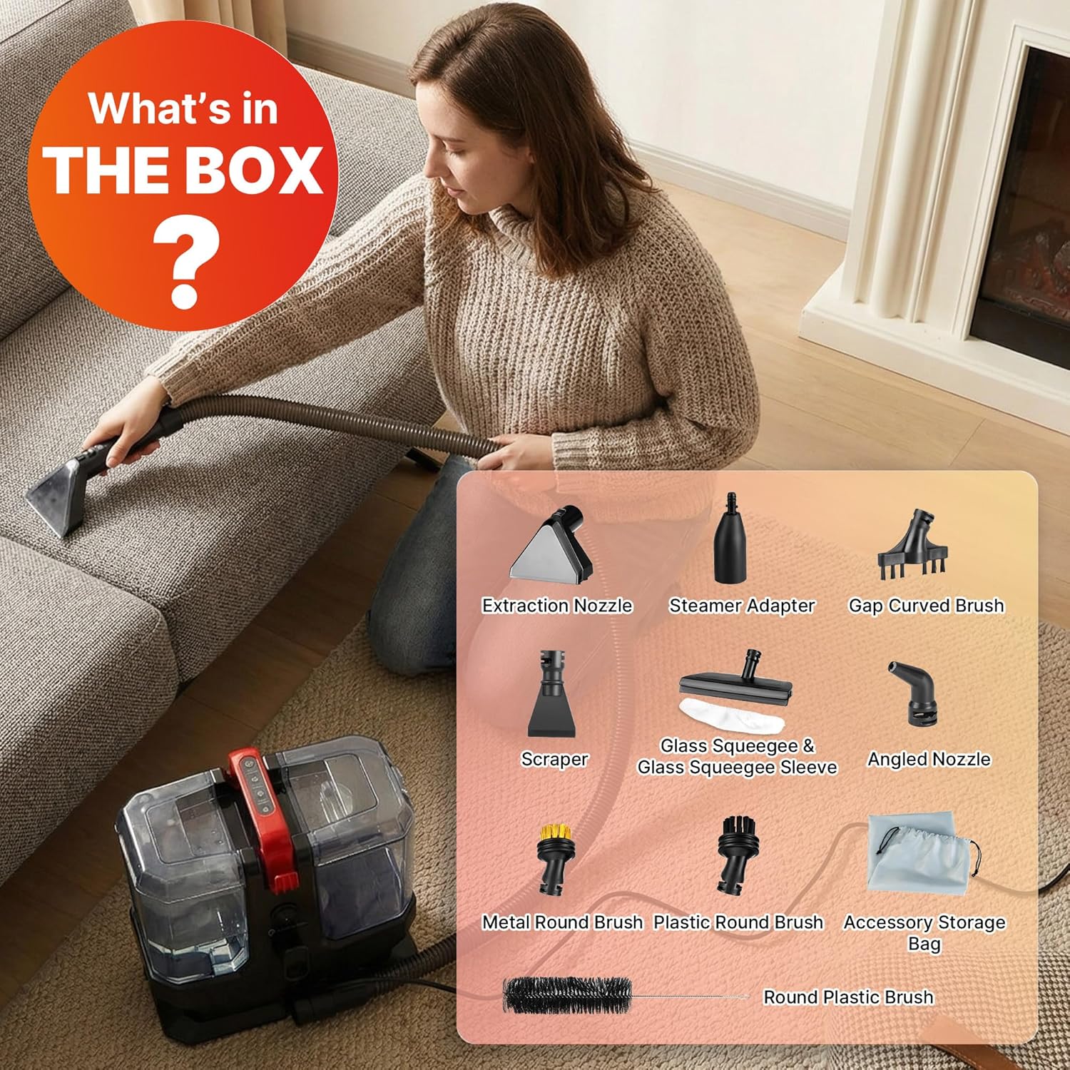 Shop-Vac® Portable Carpet Steam Cleaner - Image 2