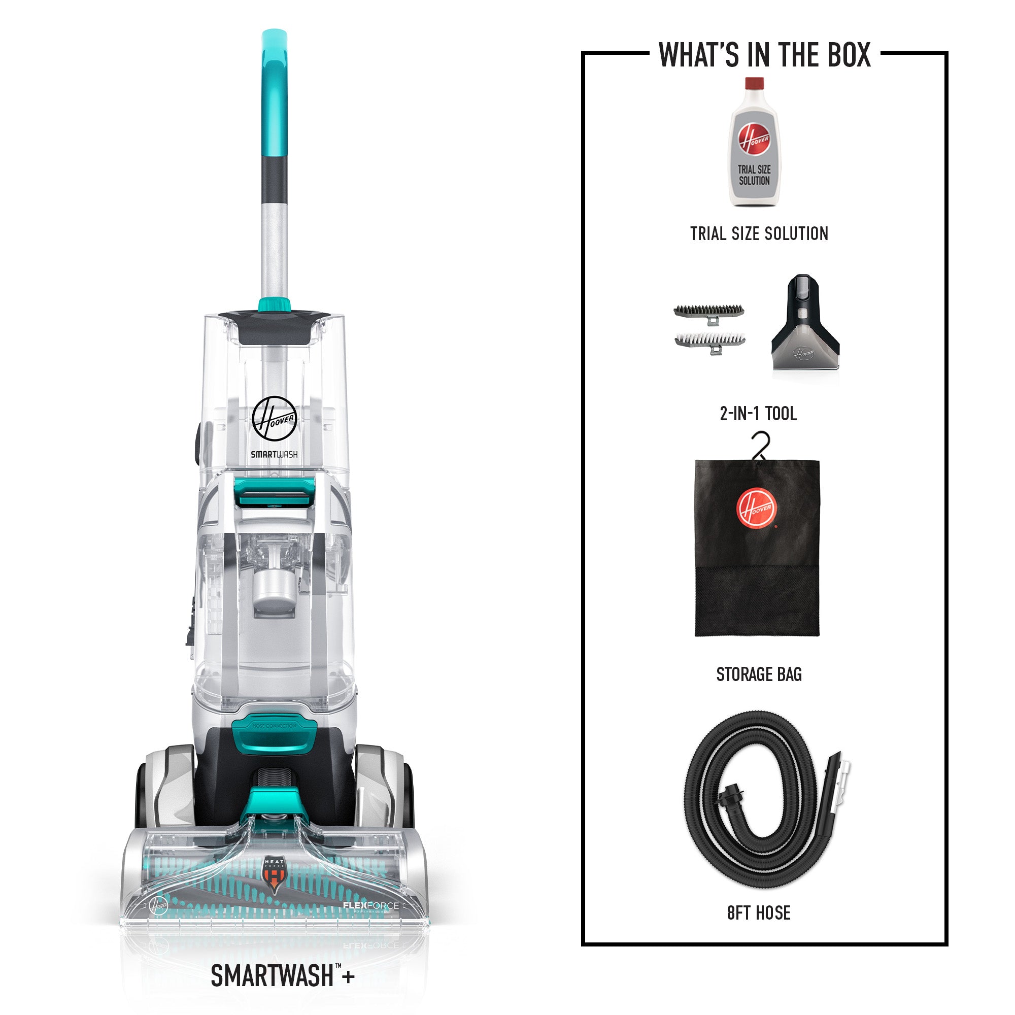 Hoover SmartWash+ Automatic Carpet Cleaner - Image 2