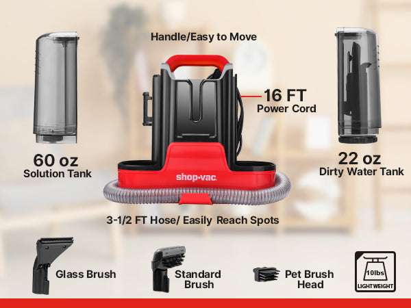 Shop-Vac® Portable Spot Cleaner - Image 6